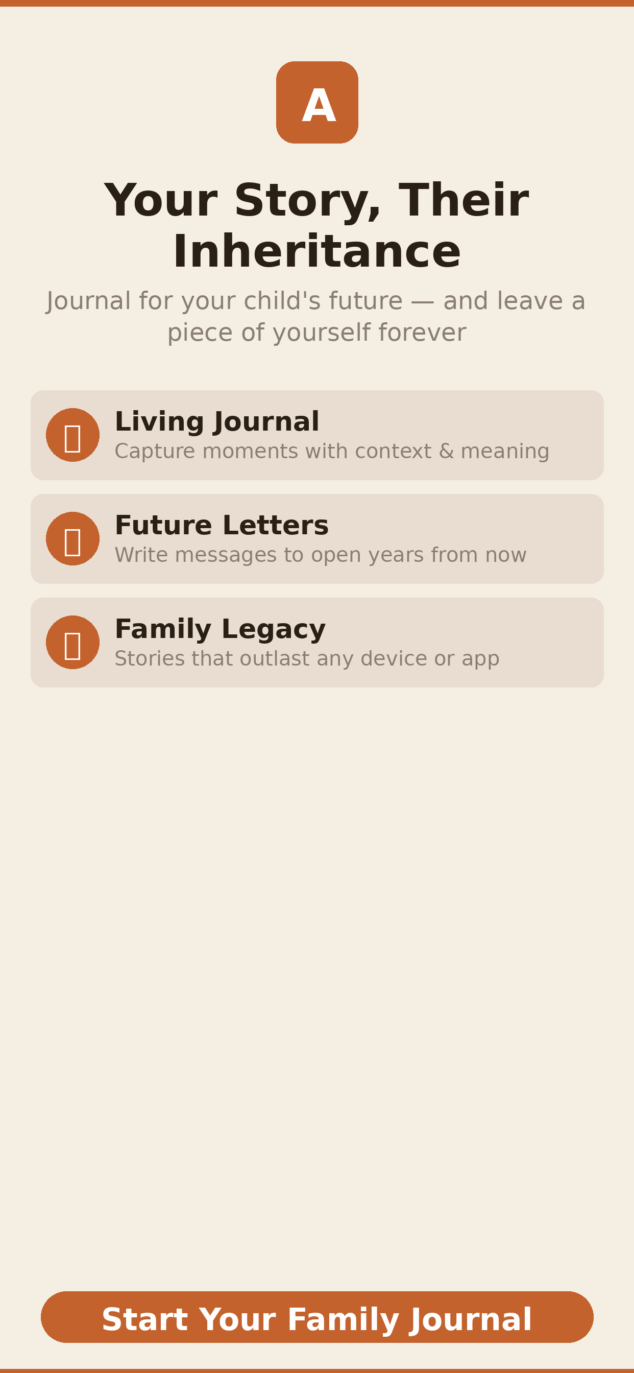 Forthword app — capture a moment
