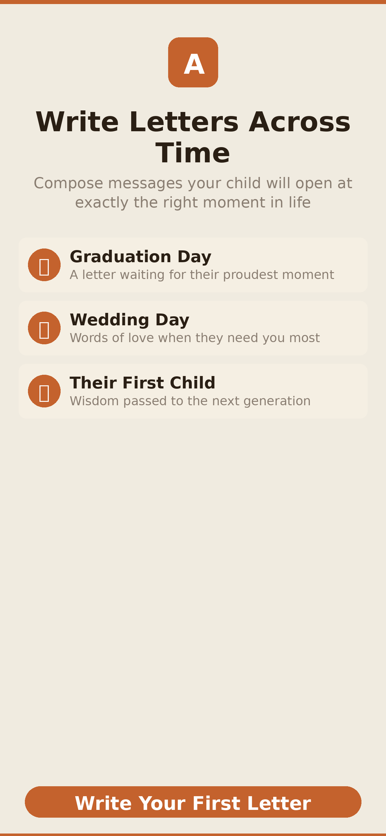Setting a future delivery date